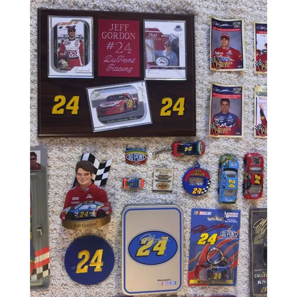 Jeff Gordon #24 NASCAR Collectibles Lot Diecast Cars Winner's Circle DuPont Rare